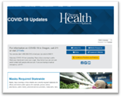 Oregon Health Authority COVID-19 Updates
